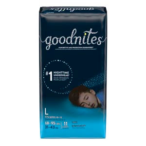 KIMBERLY-CLARK GOODNITES 53362 UNDERPANTS