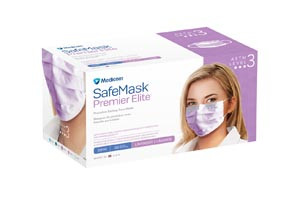 MEDICOM SAFE+MASK 2044 PREMIER ELITE EARLOOP MASK