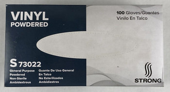 STRONG MANUFACTURERS VINYL GLOVE SMALL