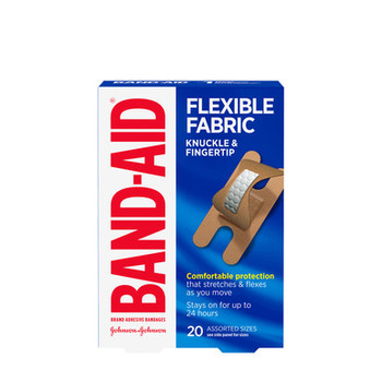 J&J BAND-AID 004452 FLEXIBLE FABRIC ADHESIVE BANDAGES