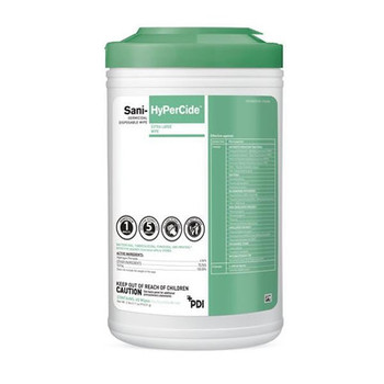 PDI SANI-HYPERCIDE GERMICIDAL WIPE P26584