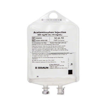 B BRAUN ACETAMINOPHEN INJECTION DA4050