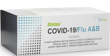 Lifesign Status 33225 Cov-19 Flu AB Rapid Test