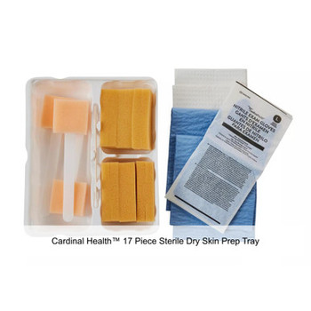 CARDINAL HEALTH SKIN PREP TRAY 11-7008D