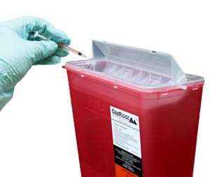 OAK RIDGE SHARPS CONTAINER 0354-150H