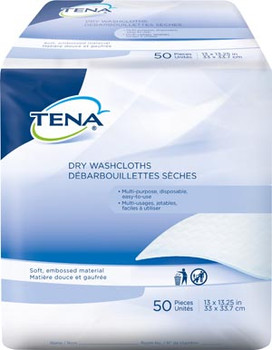 ESSITY HMS TENA 74500 DRY WASHCLOTHS