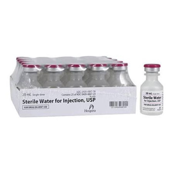 PFIZER STERILE WATER FOR INJECTION 20ML 409488720