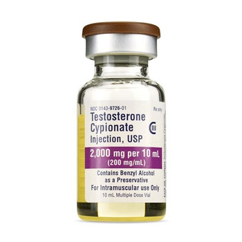 TESTOSTERONE CYP VIAL 200MG/ML 10ML