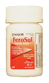 MAJOR IRON SUPPLEMENT 114182