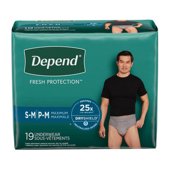 KIMBERLY-CLARK DEPEND PROTECTIVE UNDERWEAR 43616