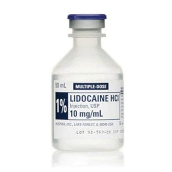 Lidocaine HCL 1% MDV 25 x 10mL