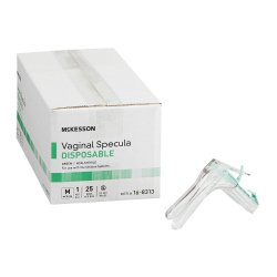 McKesson 16-8313 Disposable Double Duckbill Vaginal Speculum