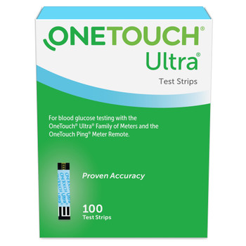 LifeScan 02289504 Blood Glucose Test Strips - One Touch Ultra