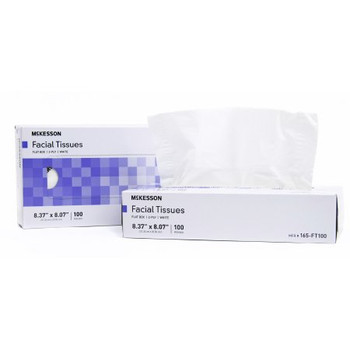 McKesson 165-FT100 Facial Tissue White