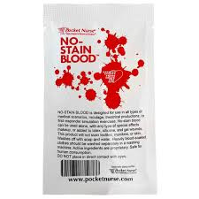 No Stain Blood Packet