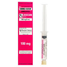 DEMO DOSE LIDOCAINE 2%