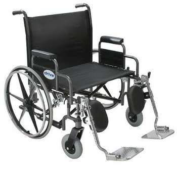 DEVILBISS BARIATRIC WHEELCHAIR 500LB CAPACITY