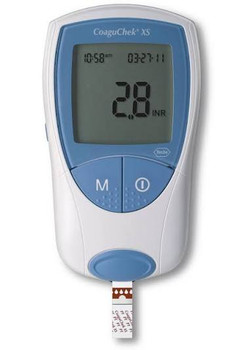 ROCHE COAGUCHEK XS PROFESSIONAL PT/INR TESTING PROMO STARTER KIT WITH 1 BOX OF 04625315160 COAGUCHEK PT XS TEST STRIPS 04837975001-P-1BOX