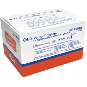 BD 256088-P Veritor System SARS-CoV-2 & Flu A&B Assays Buy 4 Get 1 Free