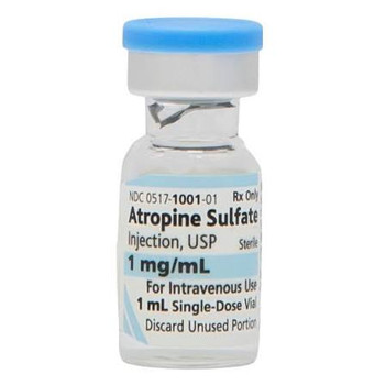 ATROPINE SULFATE, VL USP 1MG/ML