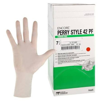 ANSELL 5711104PF-BX ENCORE PERRY STYLE 42 POWDER FREE SURGICAL GLOVES