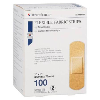 ADHESIVE BANDAGE FABRIC 1 X 3"