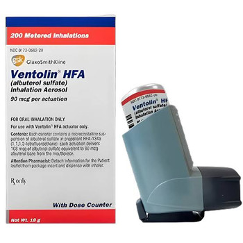 ALBUTEROL SULFATE, HFA INH AER90MCG 6.7GM