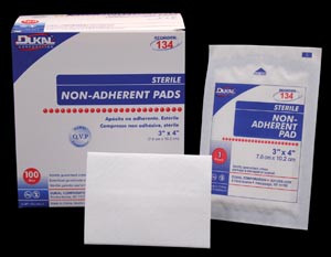DUKAL 134-BX NON-ADHERENT PADS