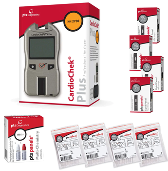 CardioChek Plus PTS906 Lipid Panel Promo Pack