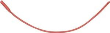 AMSINO AMSAFE AS44016 URETHRAL RED RUBBER CATHETER