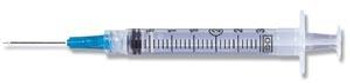 BD 305060 3 ML SYRINGES and NEEDLES