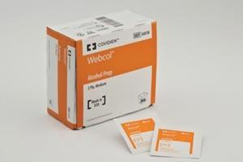 COVIDIEN 6818 MEDICAL SUPPLIES WEBCOL ALCOHOL PREP PADS