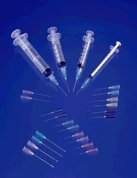 EXEL 26210 LUER LOCK SYRINGE WITH NEEDLE