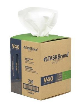 HOSPECO N-V040CGW-8 TASKBRAND VALUE SERIES WIPES - DRC