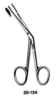 INTEGRA MILTEX 20-124 HARTMAN NASAL DRESSING FORCEPS