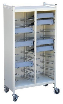 OMNIMED 264564-BG BEAM OMNICART CABINET STYLE FLAT STORAGE RACKS