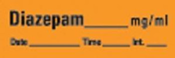 TIMEMED AN-3 ANESTHESIA DRUG SYRINGE TAPE LABELS