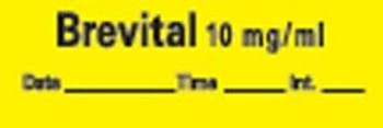 TIMEMED AN-41 ANESTHESIA DRUG SYRINGE TAPE LABELS