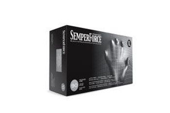 SEMPERMED BKNF105 SEMPERFORCE NITRILE EXAM POWDER FREE TEXTURED GLOVE