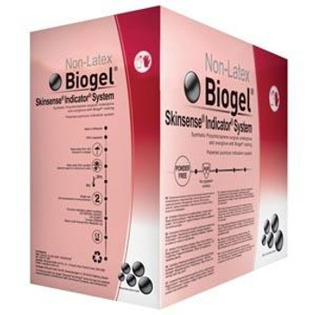 MOLNLYCKE 40685 BIOGEL SKINSENSE INDICATOR GLOVES