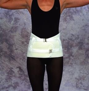 SCOTT SPECIALTIES 1160 FOAM PADDED LUMBOSACRAL BACK SUPPORT