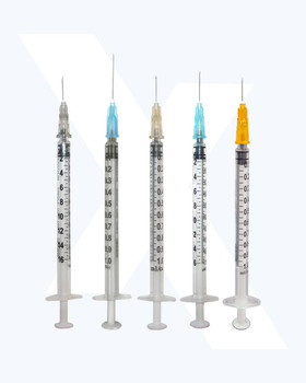 Exel SKU #26043 - TB Tuberculin Syringes with Luer Slip - 1 Case