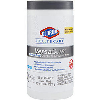 HEALTHLINK-CLOROX VERSASURE CLEANER DISINFECTANT WIPES 31758