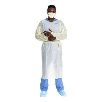 Halyard Basics Over-The-Head Tri-Layer Isolation Gown 43008..