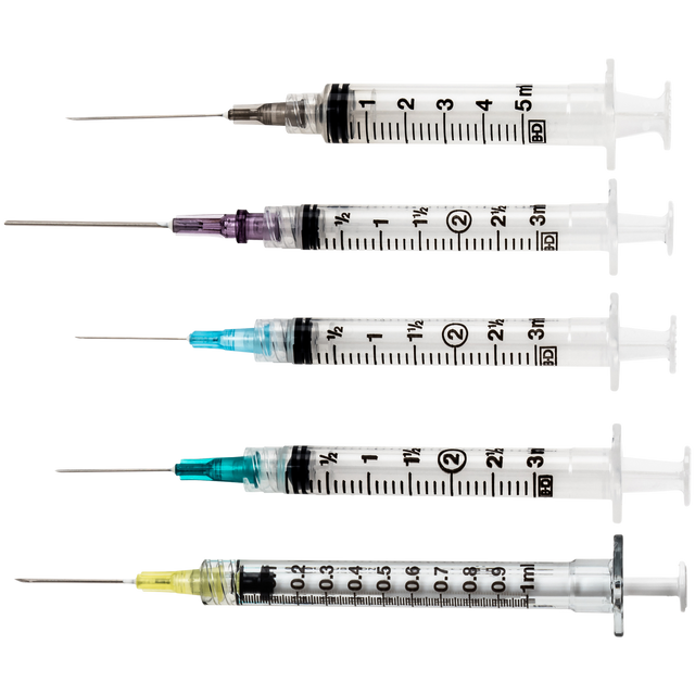 Bd 309626 Tuberculin Syringe With Needle