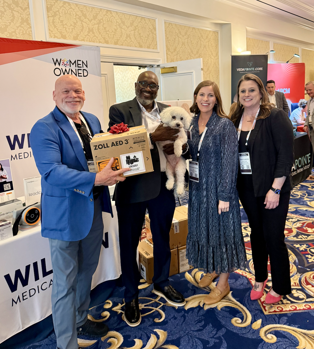 Ten years after an AED saved Rick Wilburn