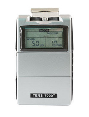 Roscoe Medical Tens 7000 2nd Edition Digital Tens Unit with Accessories-OTC, Size: 8.8 x 2 x 7.8, Silver