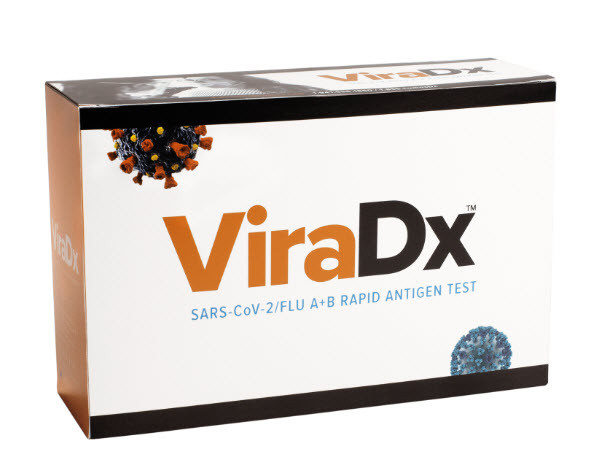 Image of LUMOS VIRADX CP0031-P PROMO SARS-COV-2/FLU A+B RAPID ANTIGEN TEST BUY 5 GET ONE FREE