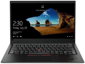 Lenovo ThinkPad X1 Carbon (6th Gen) - Windows 10 Pro - Intel Quad Core i7-8650U, 256GB NVMe-PCIe SSD, 16GB RAM, 14 WQHD IPS (2560 x 1440) Display, Fingerprint Reader, Black
