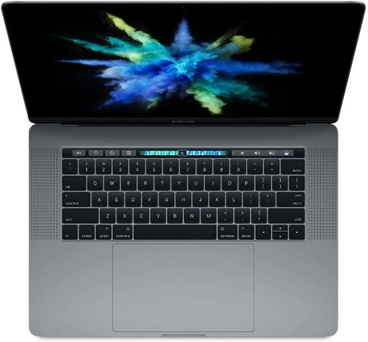 Apple MacBook Pro, 15" Retina Display, Touch Bar, 2.8GHz Intel Core i7 Quad Core, 16GB RAM, 512GB SSD, Space Gray, MPTR2LL/A